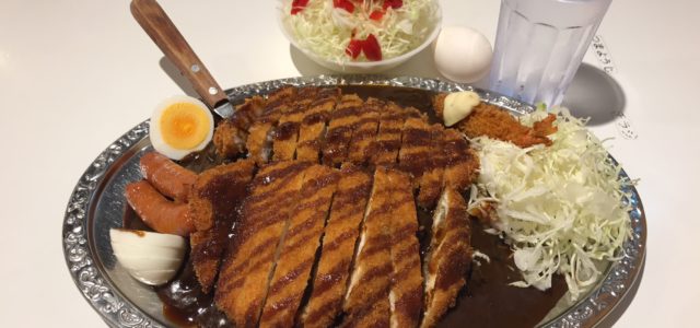 カツカレー　大